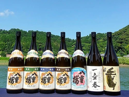 令七六年 干支壺（金）乙巳(きのとみ)（八重桜）720ml 25度 芋