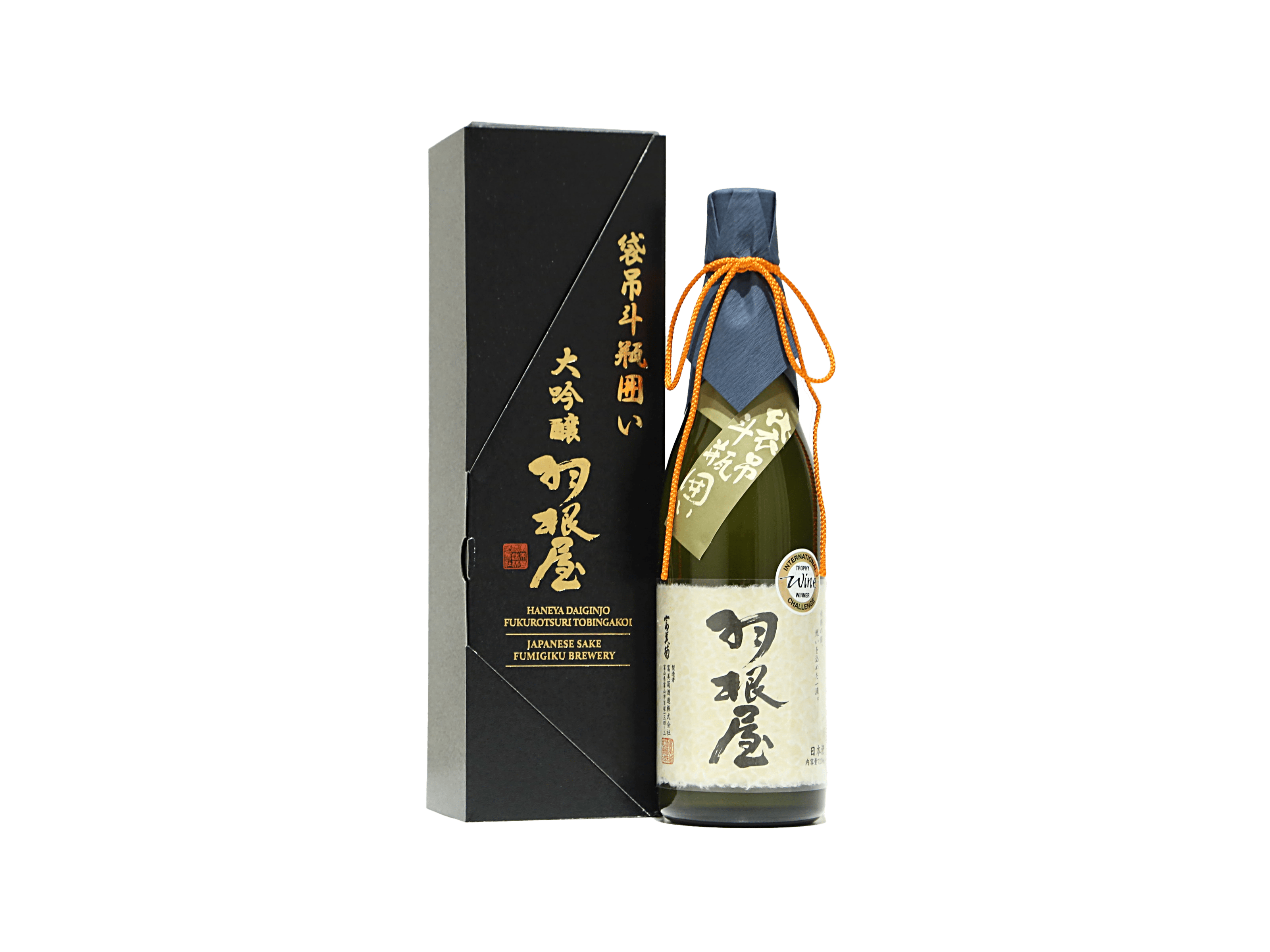羽根屋 大吟醸 袋吊り斗瓶囲い | 日本酒・ワイン・焼酎 ｜IMADEYA 