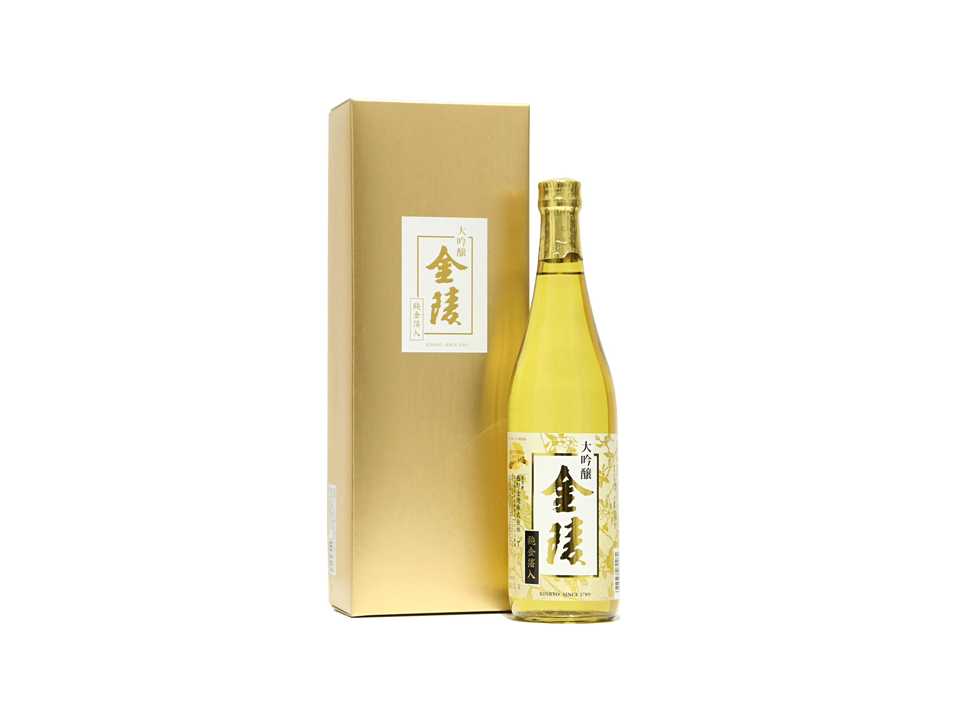 金陵 ゴールド大吟醸 金箔入り | 日本酒・ワイン・焼酎 ｜IMADEYA