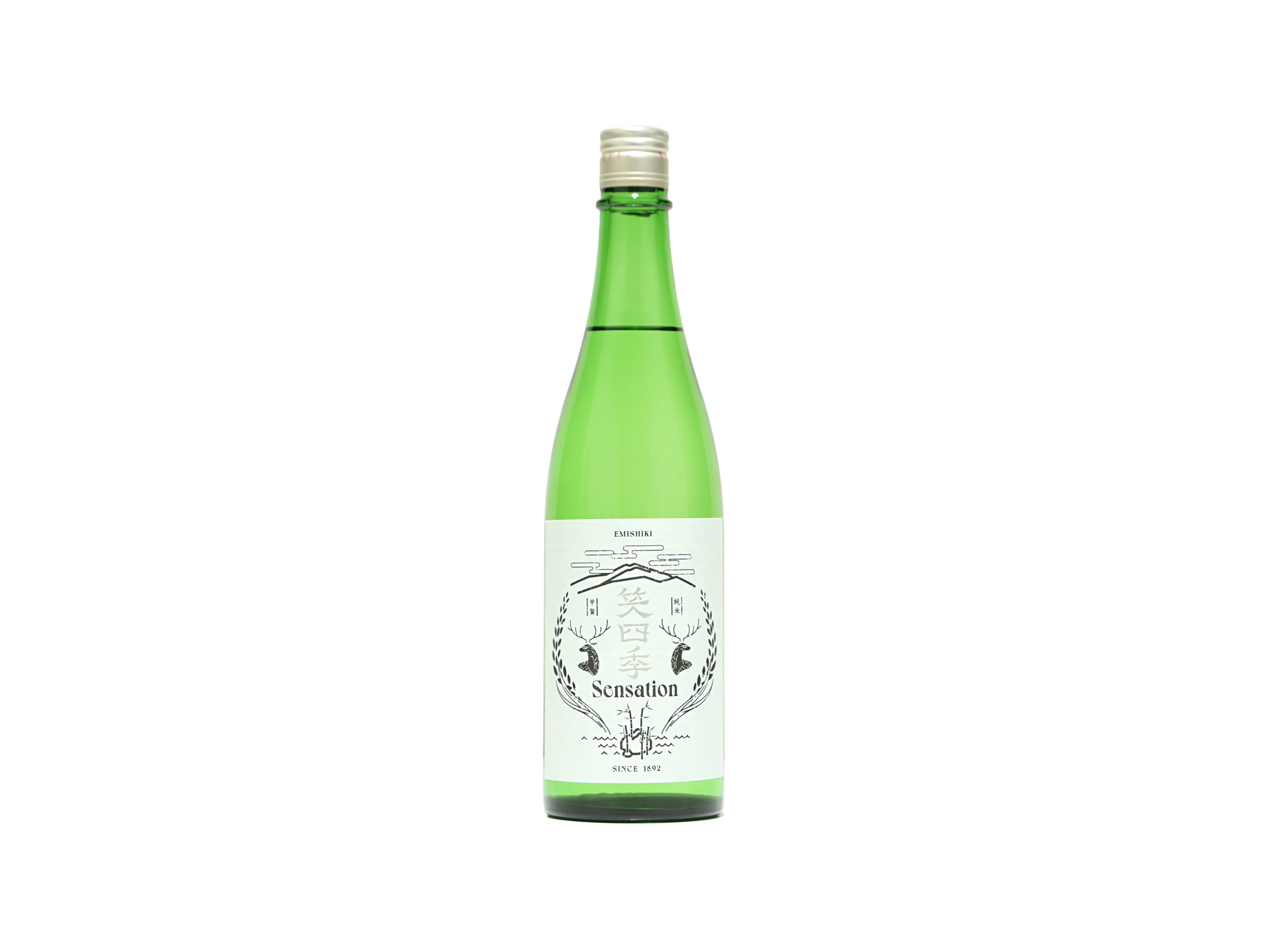 【レア】　四季にいける二一〇の秘訣 笑四季（えみしき） Sensation Black 黒 火入 1800ml