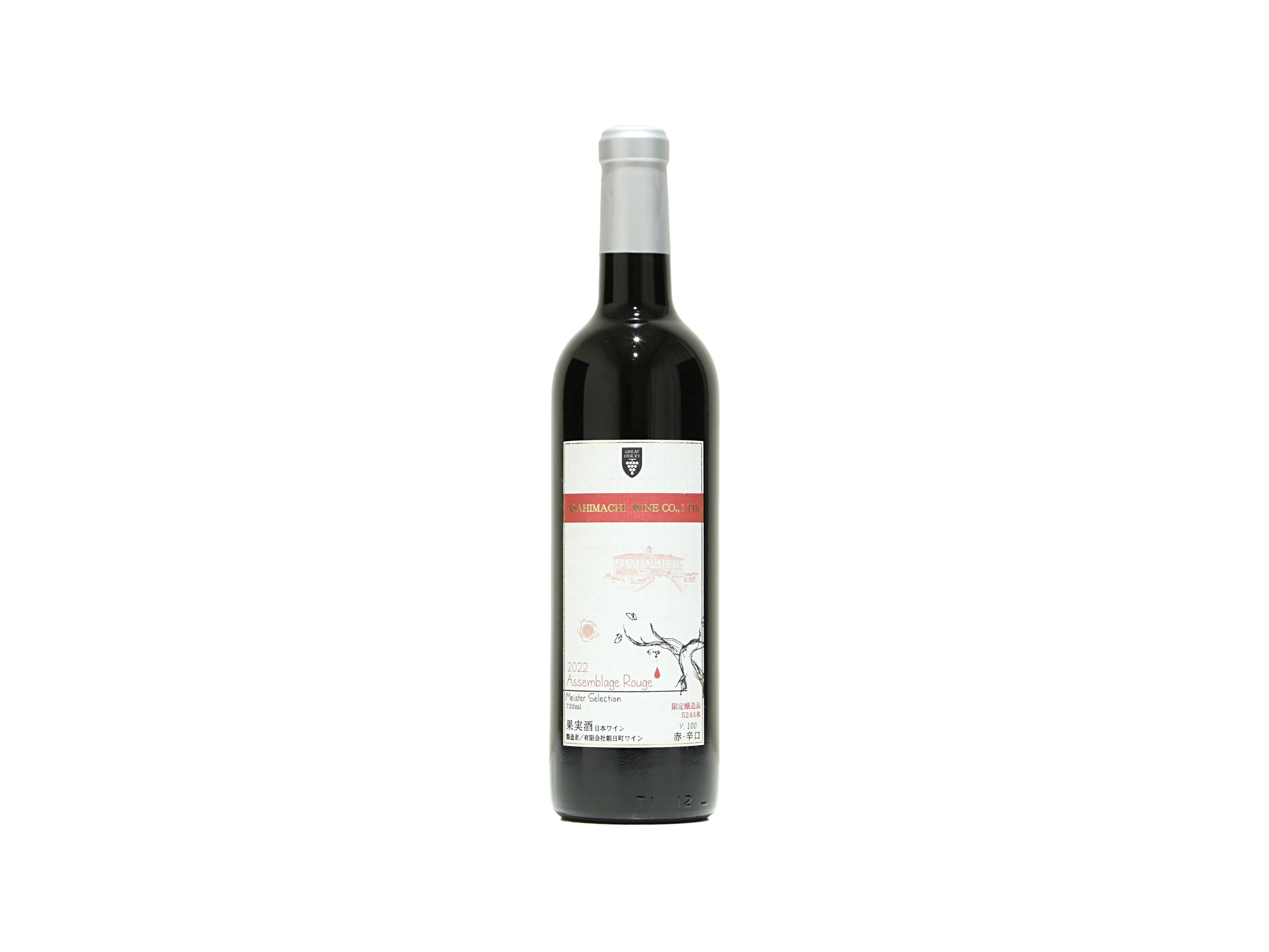 朝日町ワイン　4本セット！！ 朝日町 ワイン 山形シリーズ 辛口 セット(720ml×2) - 山形県朝日