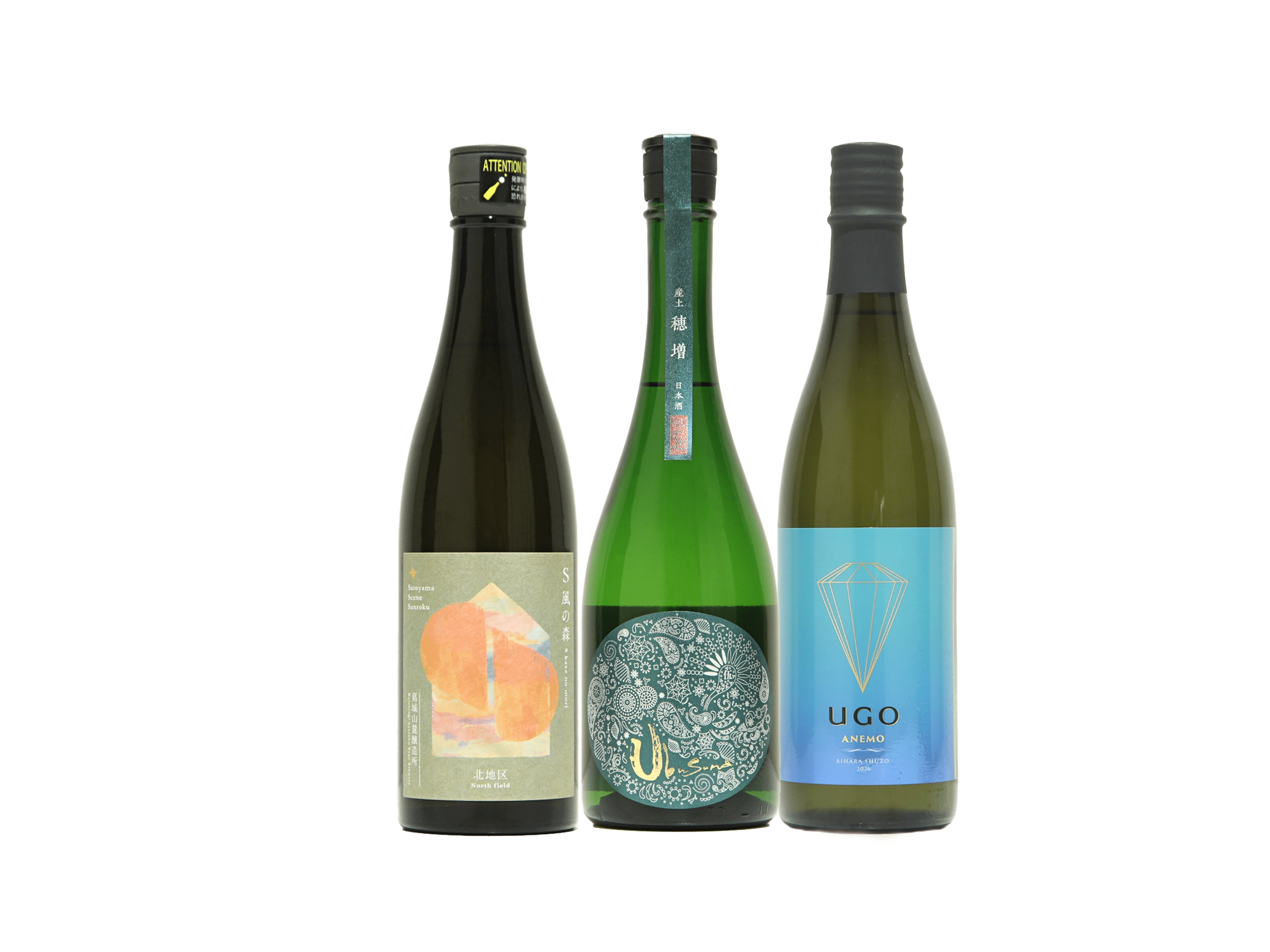 先行販売/4月23日から順次出荷】【産土×風の森×UGO】土着の力を飲む3