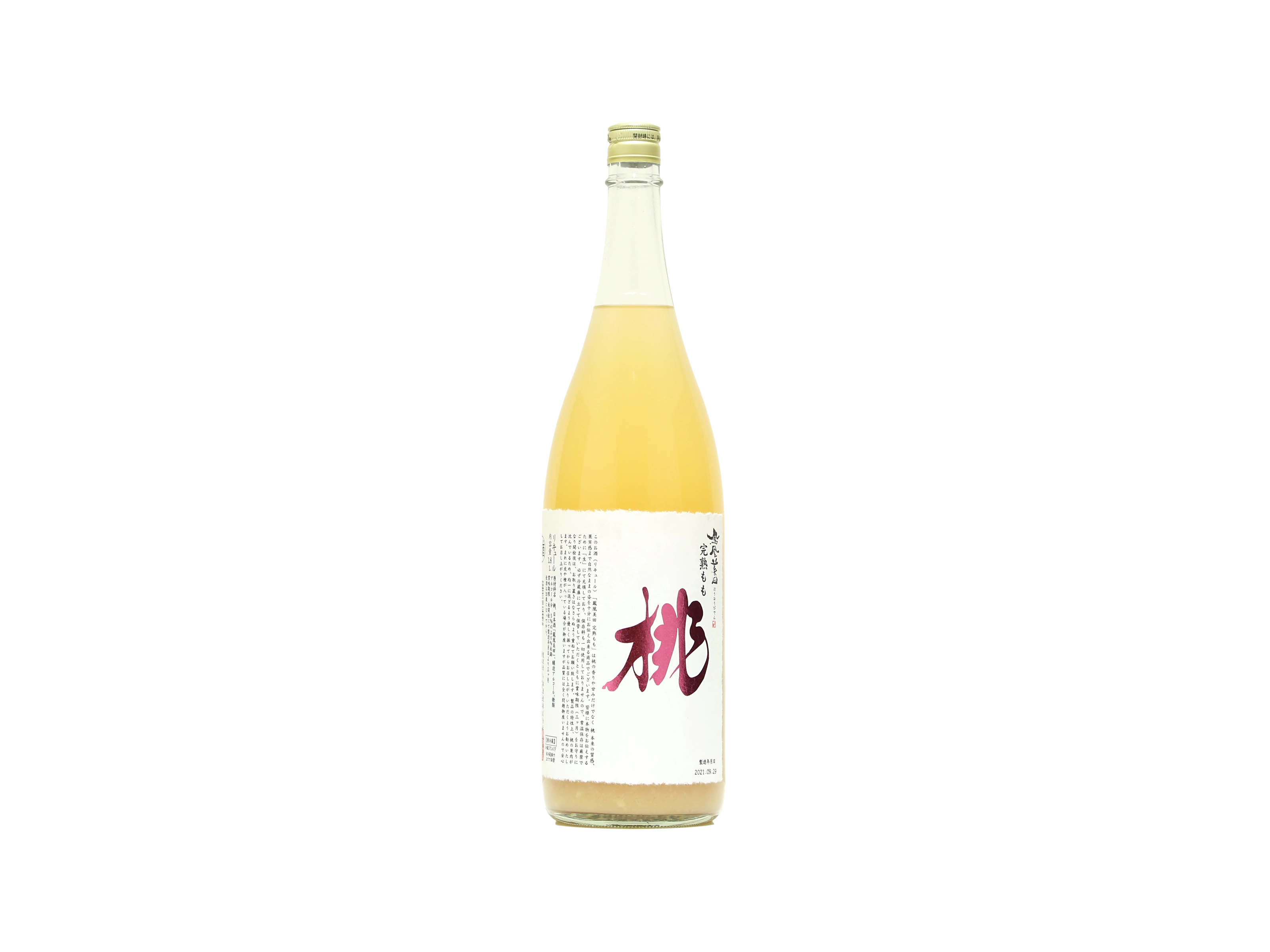 Hououbiden Fully Ripe Peach Wine | IMADEYA ONLINE STORE