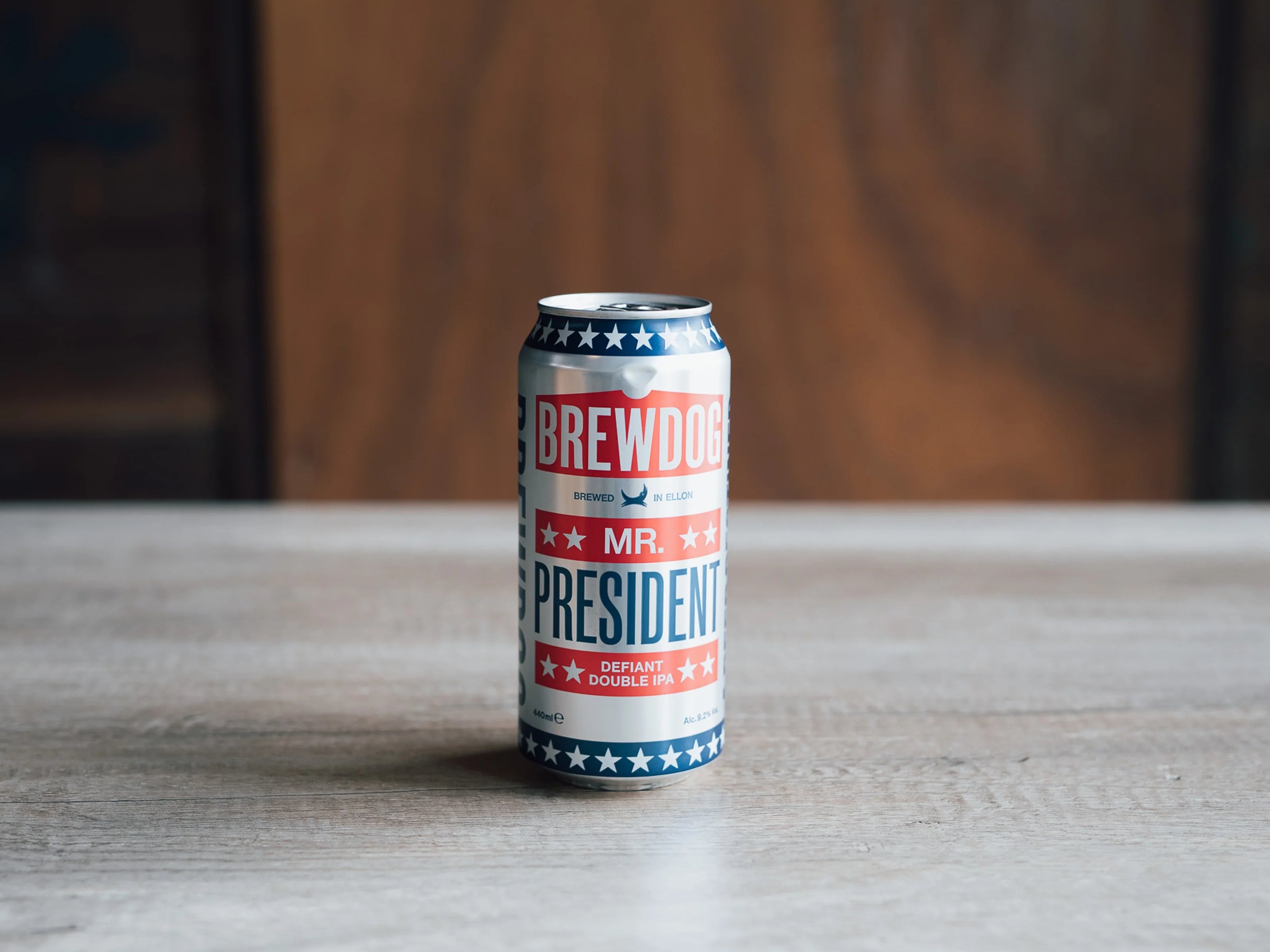 ブリュードッグ ミスタープレジデント ディファイアント ダブルIPA 缶