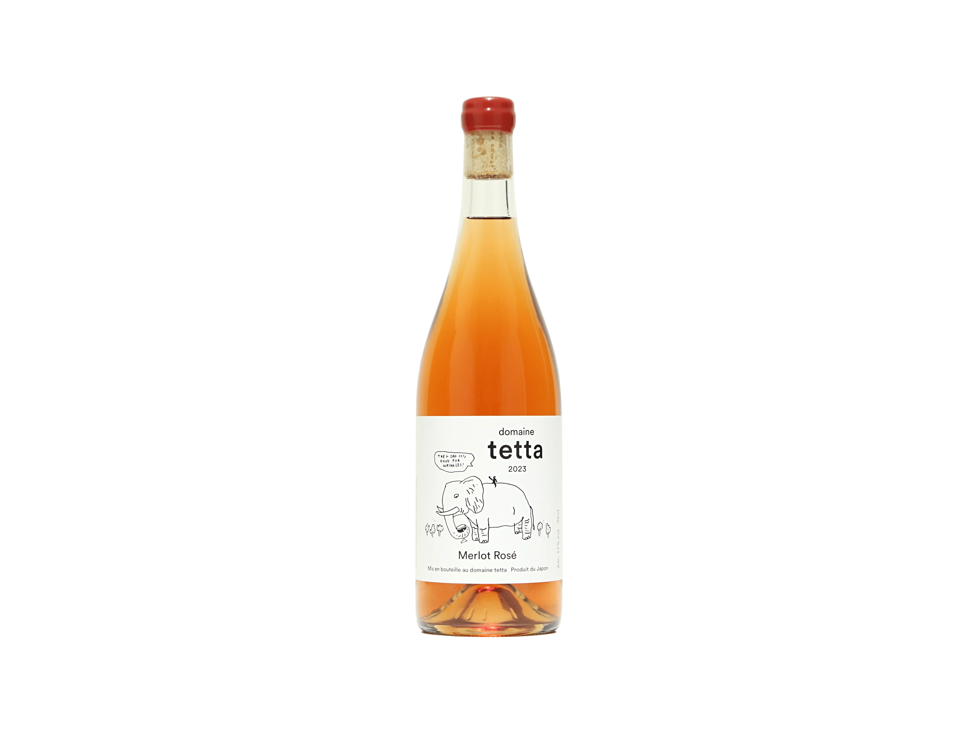 domaine tetta メルロ ロゼ 2023 | 日本酒・ワイン・焼酎 ｜IMADEYA