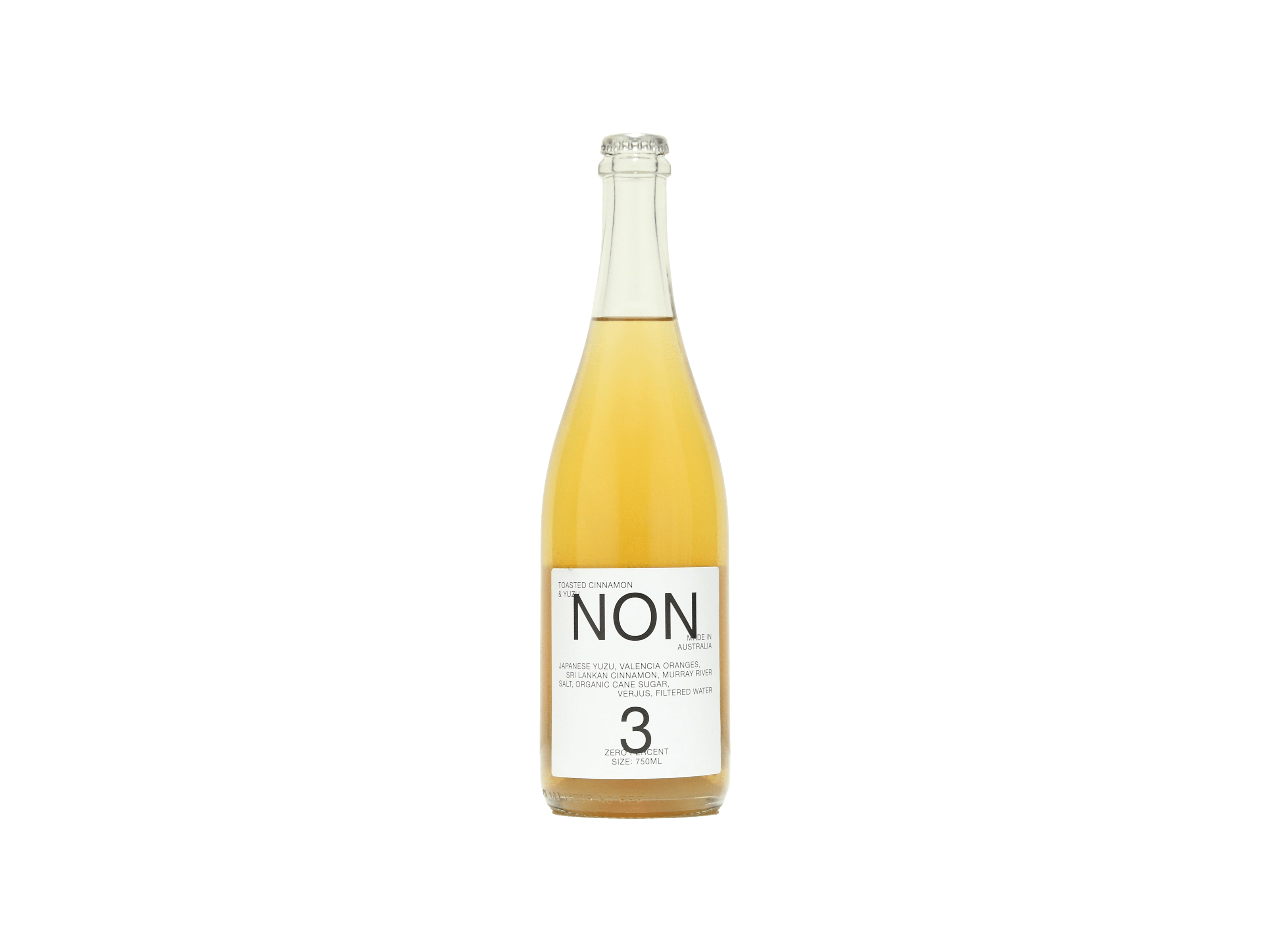 NON No.3 トースティッド シナモン＆ユズ | 日本酒・ワイン・焼酎
