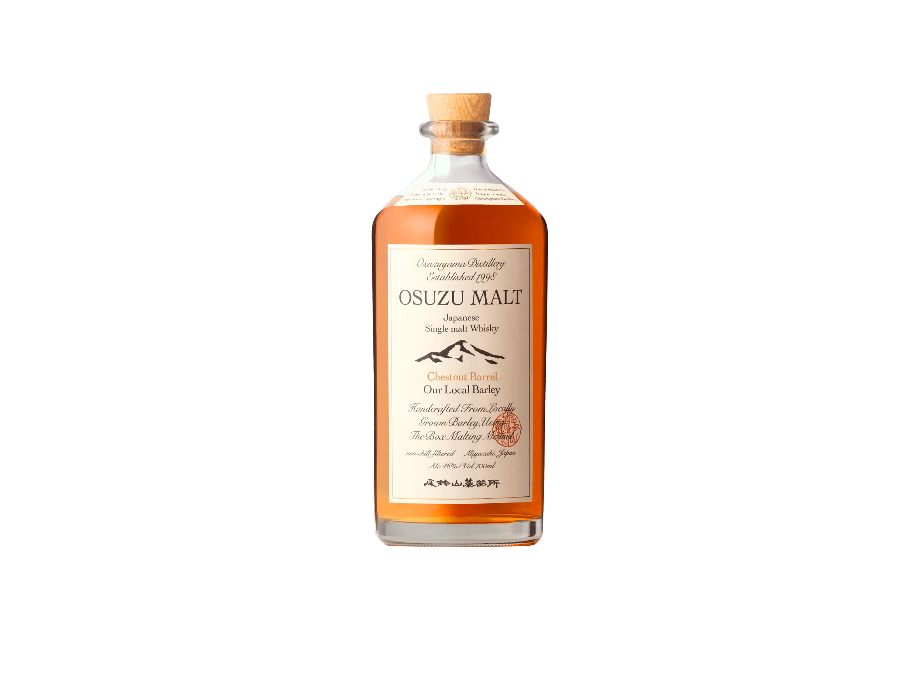 数量限定】尾鈴山 OSUZU MALT Chesnut Barrel（尾鈴モルト栗樽
