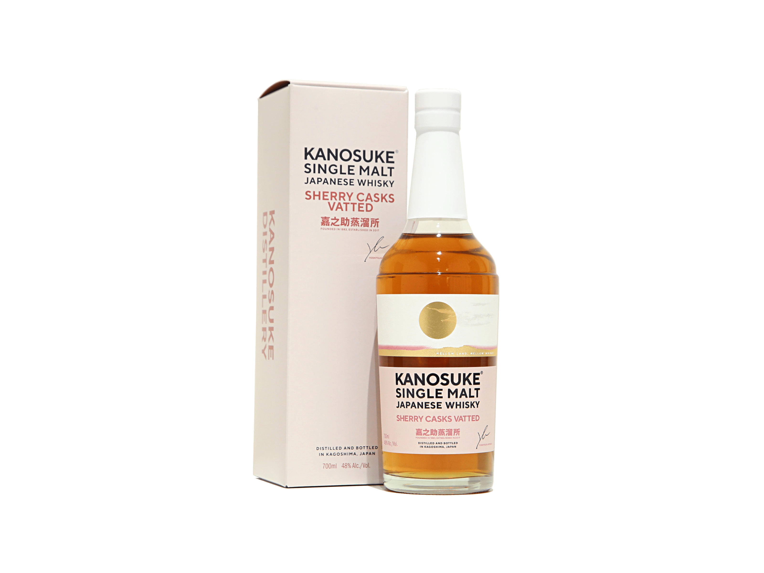 嘉之助 シングルモルト SHERRY CASKS VATTED 箱入 | 日本酒・ワイン