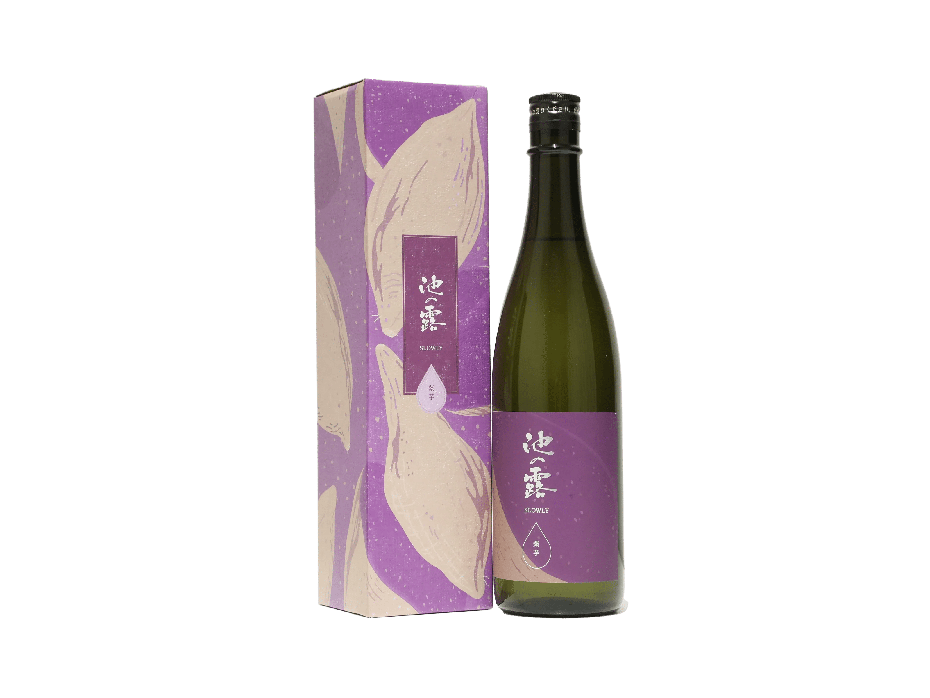 池の露 SLOWLY（チンタラ） むらさき芋 30° 箱入り | 日本酒・ワイン