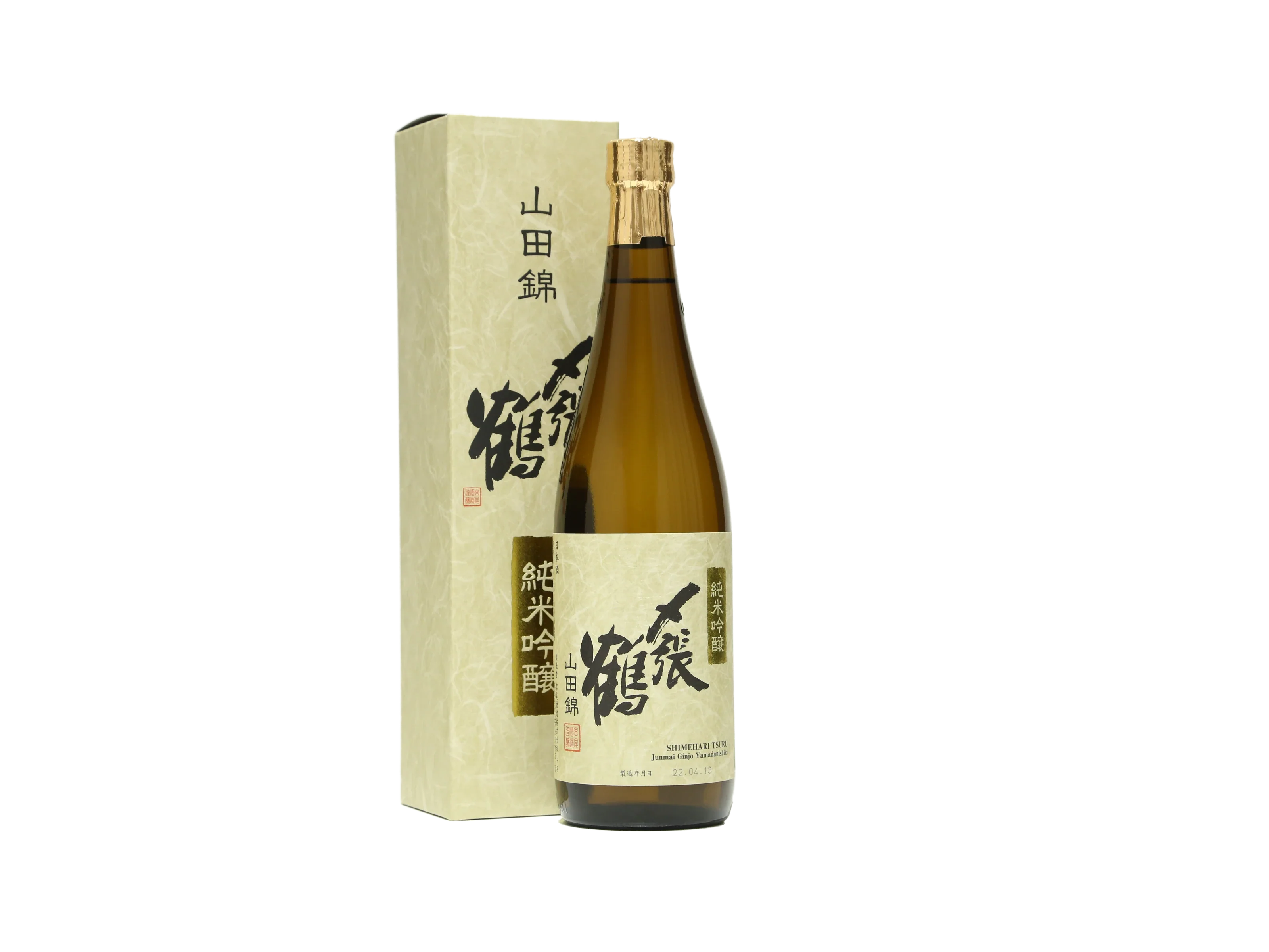 〆張鶴 純米吟醸 純 1.8Ｌ 箱入