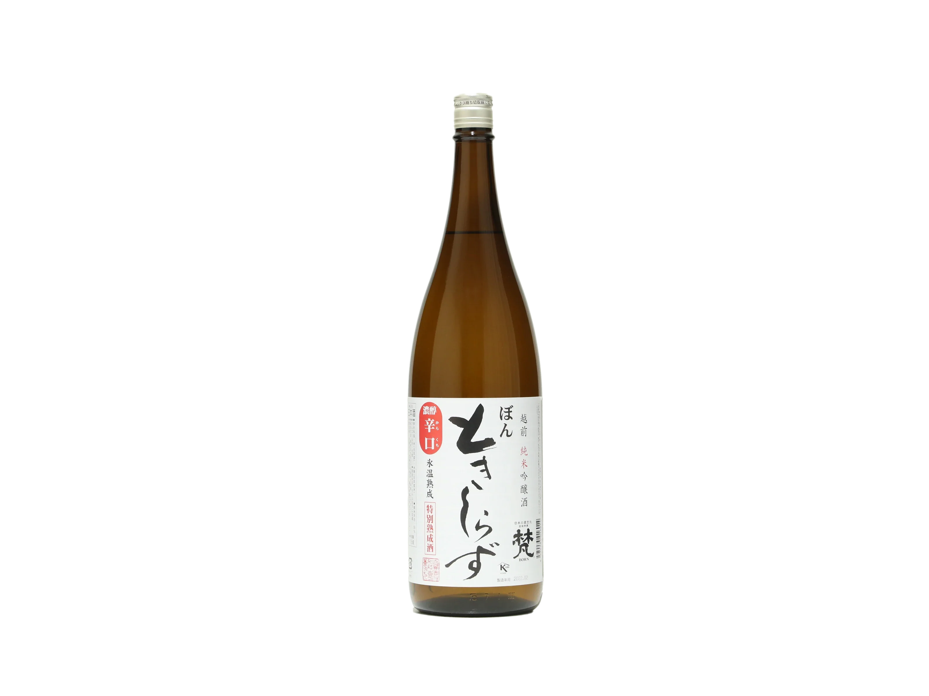 ぼん ときしらず 純米吟醸 長期氷温熟成 | IMADEYA ONLINE STORE