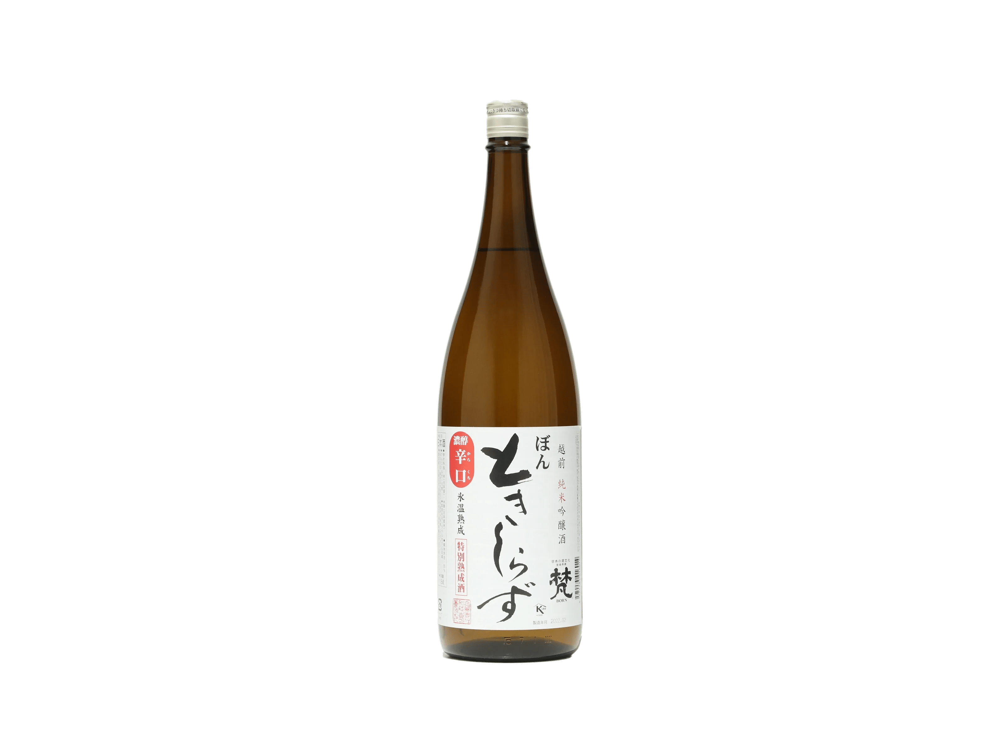 ぼん ときしらず 純米吟醸 長期氷温熟成 | 日本酒・ワイン・焼酎