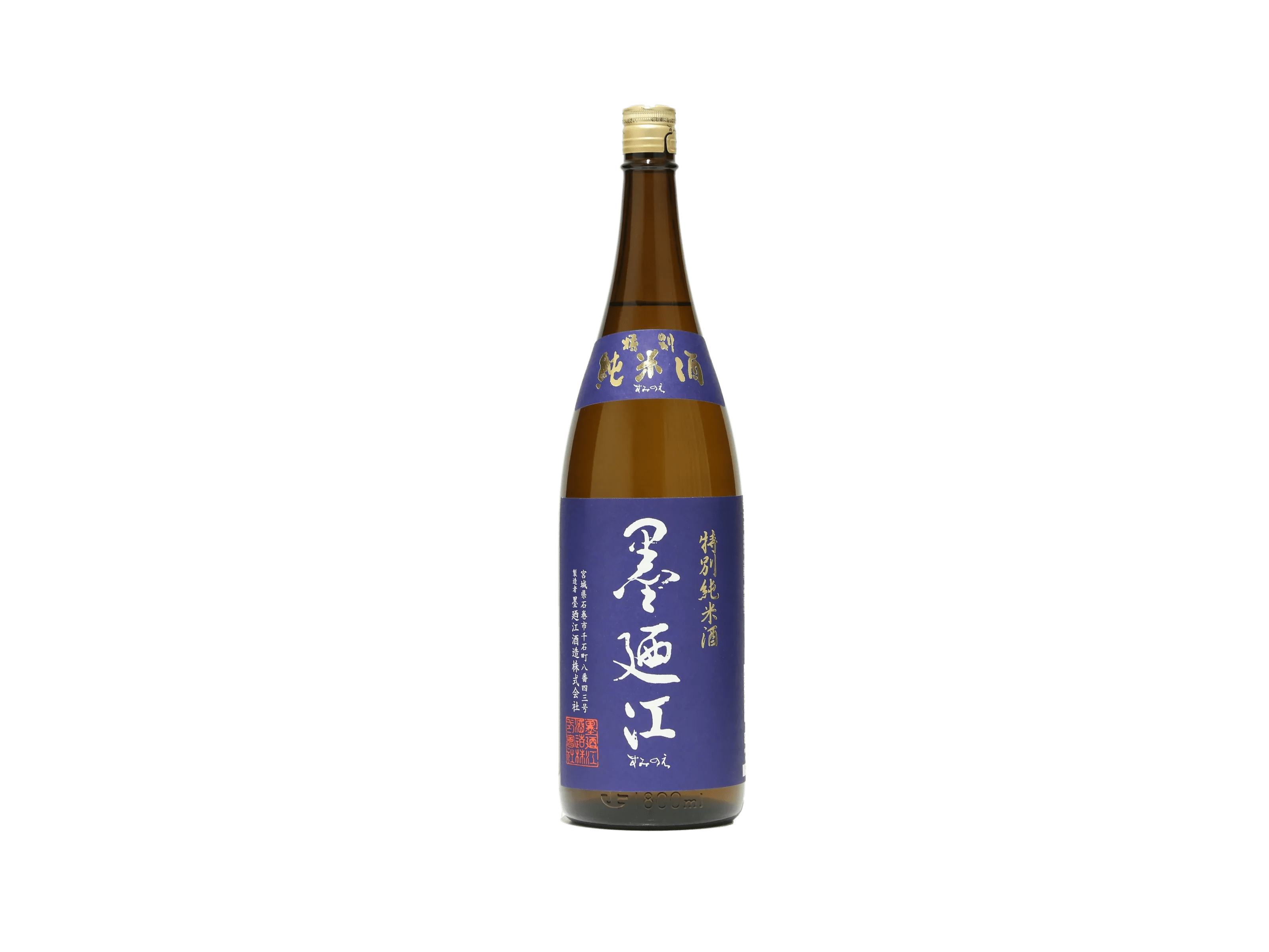 墨廼江（すみのえ） 特別純米 | 日本酒・ワイン・焼酎 ｜IMADEYA