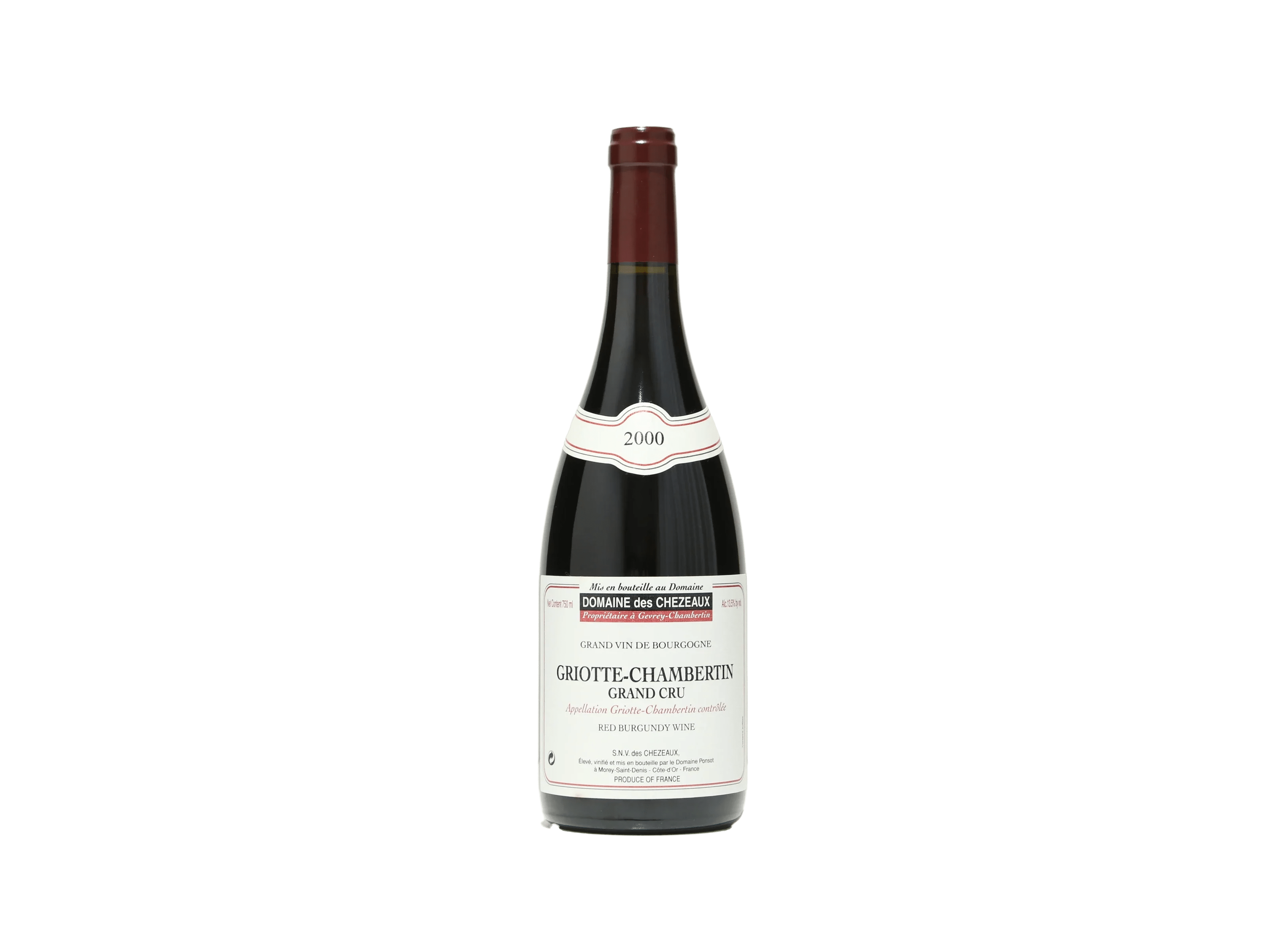 ドメーヌ・デ・シェゾー グリオット・シャンベルタン 2000 | 日本酒