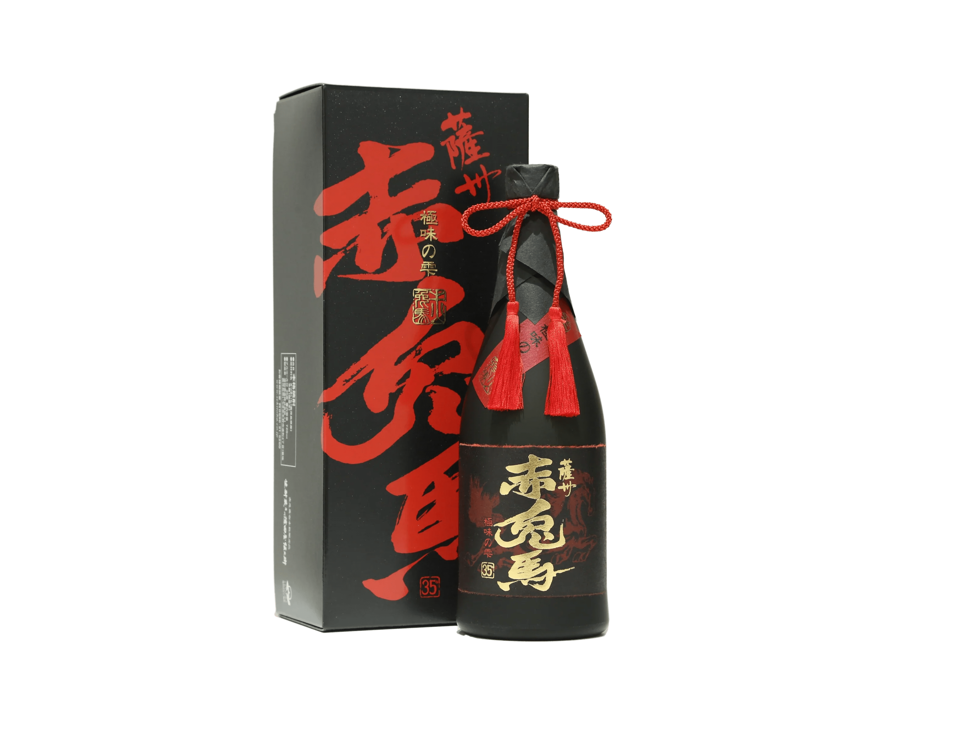 薩州 赤兎馬 極味の雫 35度 芋焼酎 専用箱付2本セット 薩州 赤兎馬 極味の雫 芋 35度 | 日本酒・ワイン・焼酎 ｜IMADEYA