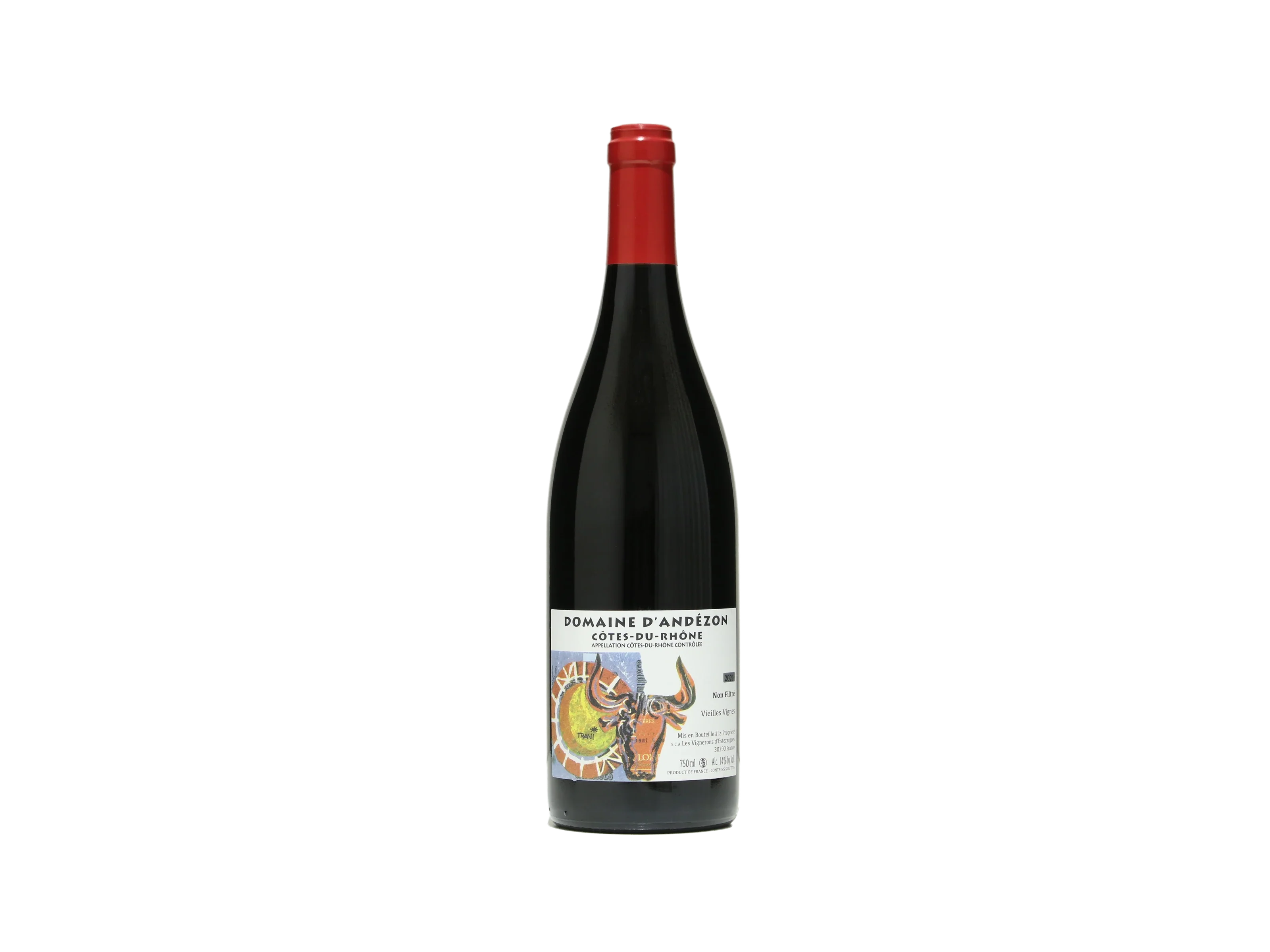 赤ワイン フランス ドメーヌ ダンデゾン コート デュ ローヌ